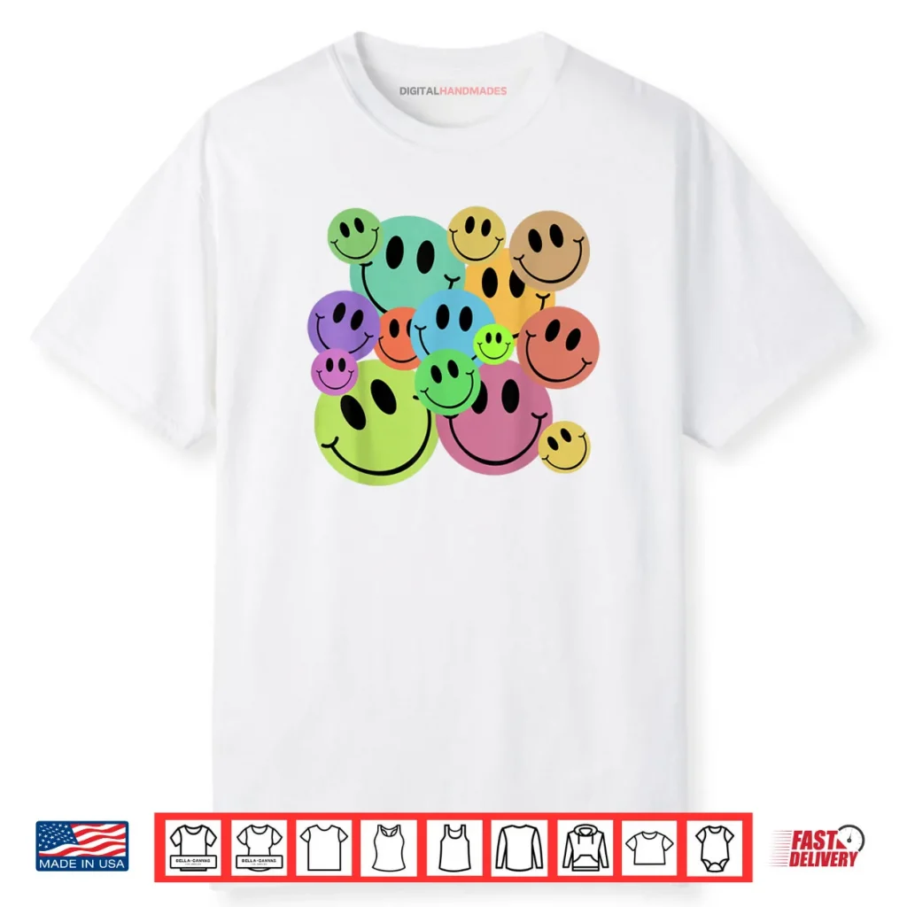 Smile Face Vintage Trendy Shirt 1 Smile Face Vintage Trendy Shirt