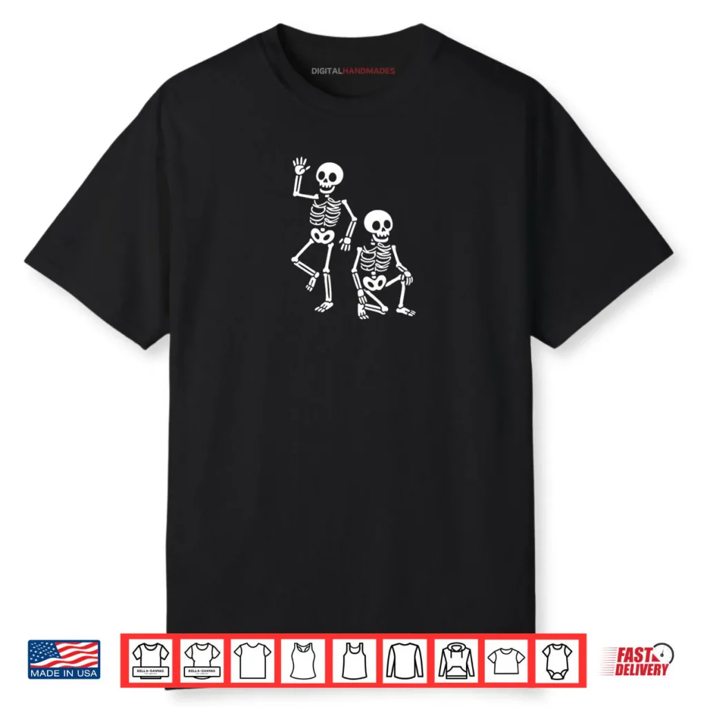 Subtle Party Skeletons Halloween Classic Funny Spooky Shirt 1 Subtle Party Skeletons Halloween Classic Funny Spooky Shirt