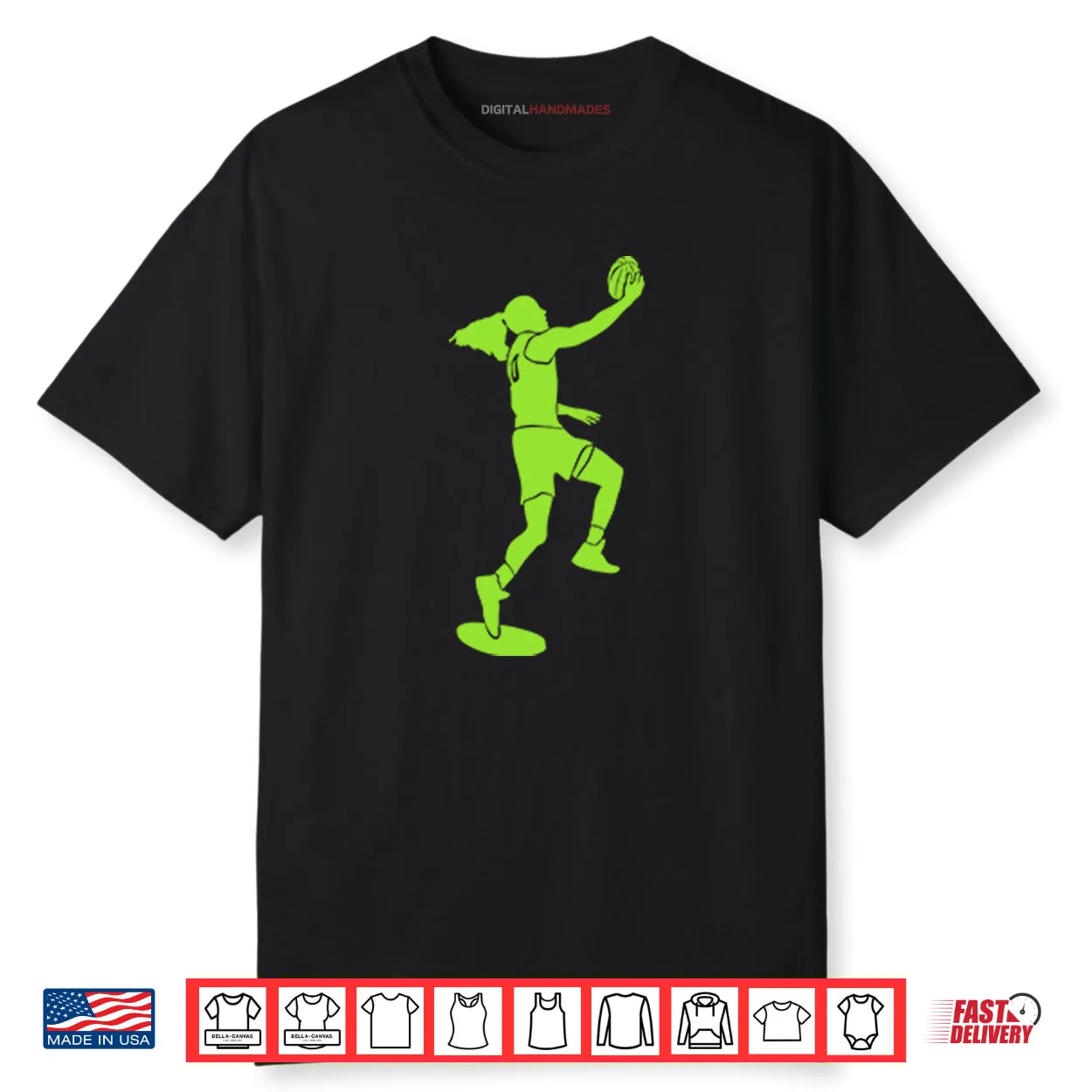 Sue Bird Seattle Storm Basketball Neon Shirt