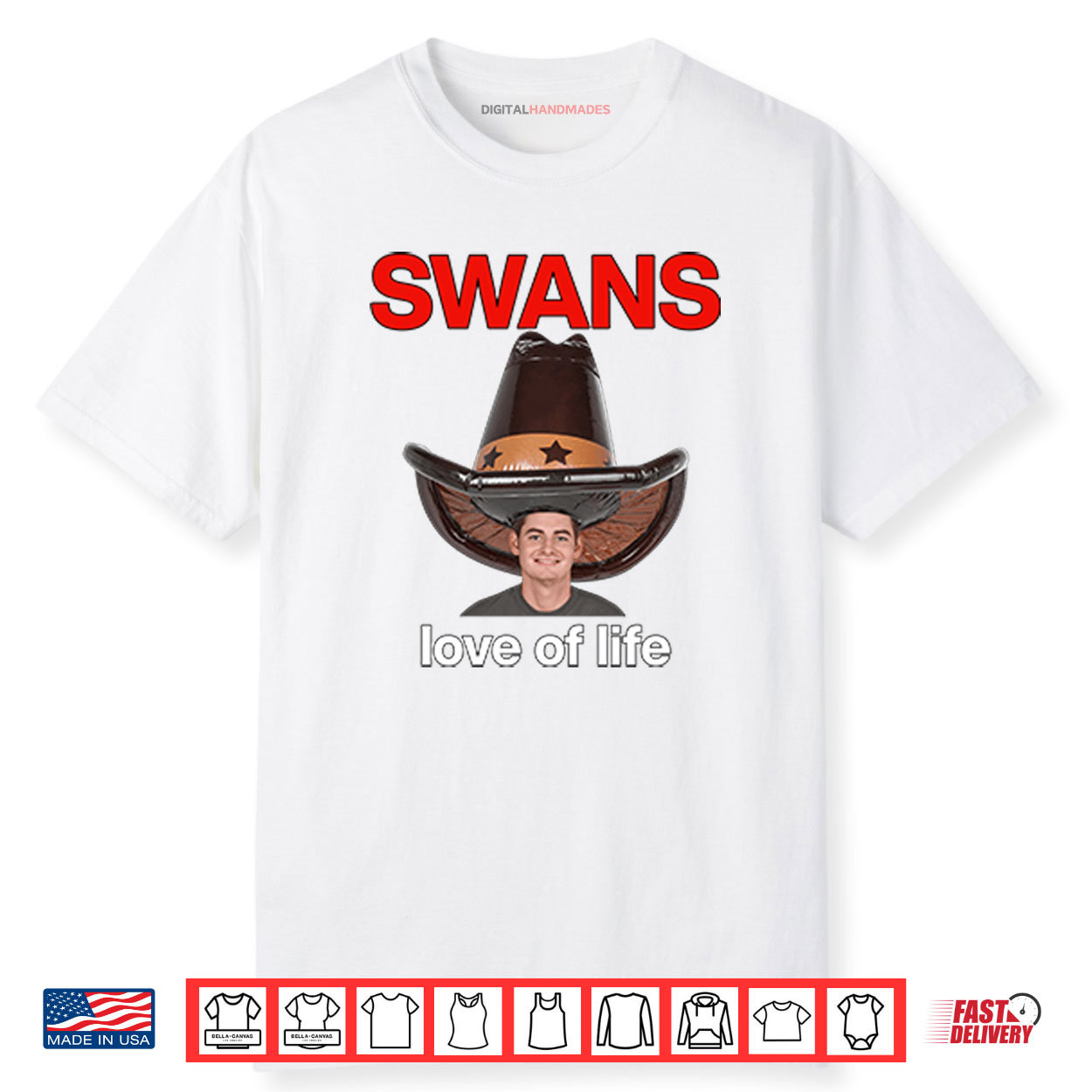 Swans Love Of Life Shirt