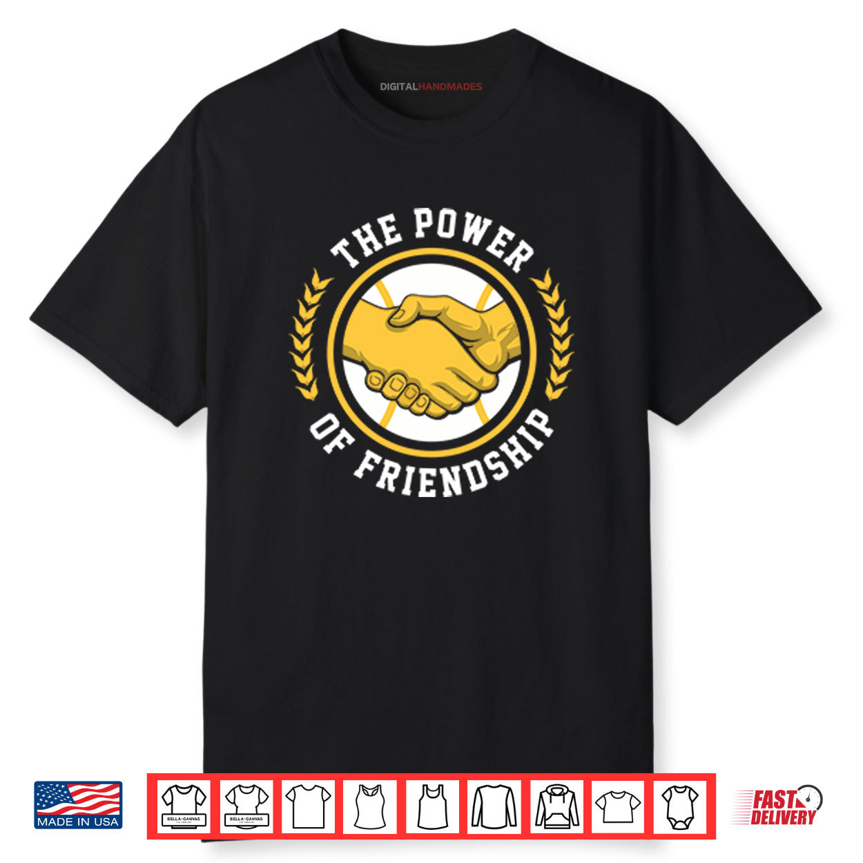 The Power Of Friendship Milwaukee Brewers Baseball Shirt