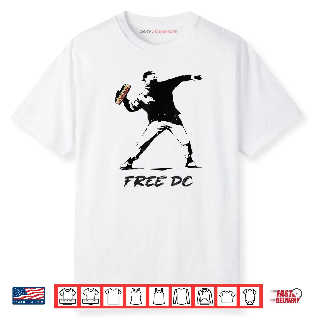 The Sandwich Guy Washington DC Sandwich Thrower Shirt