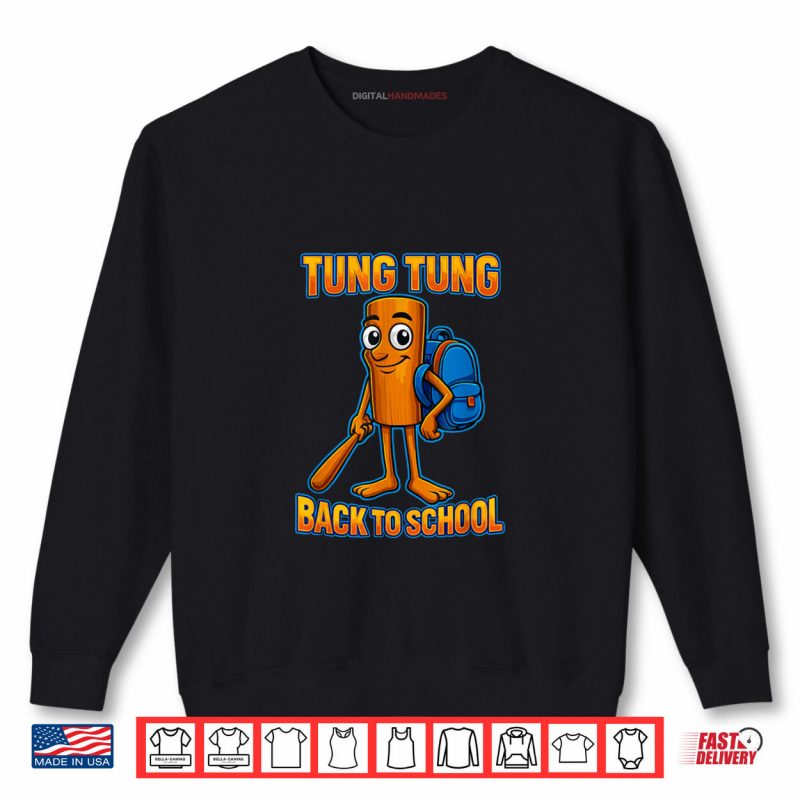 Tung Tung Sahur Italian Brainrot Back to School Shirt