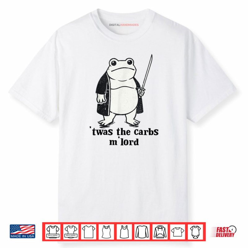 TWAS The Carbs M Lord Medieval Frog Shirt