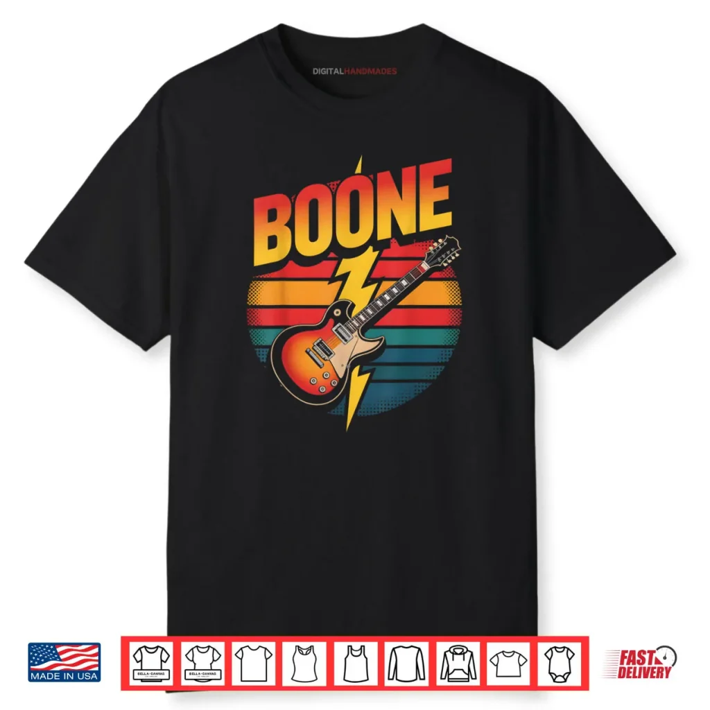 Vintage Boone Name Lover Retro Shirt 1 Vintage Boone Name Lover Retro Shirt