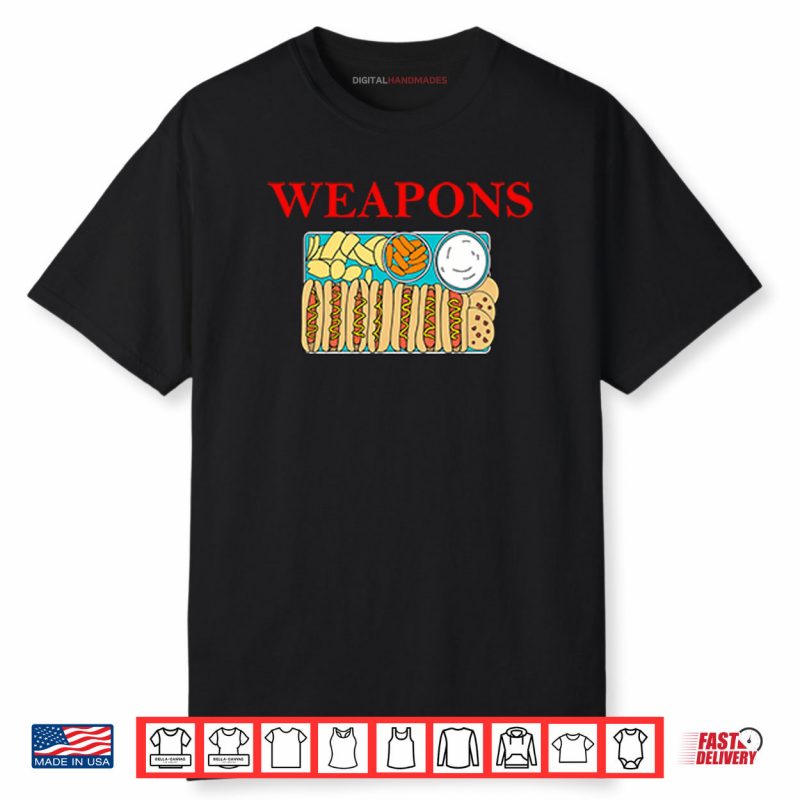 Weapons Snack Shirt