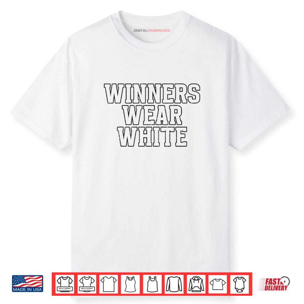 Winners Wear White Matching Summer Camp Shirt 1 Winners Wear White Matching Summer Camp Shirt