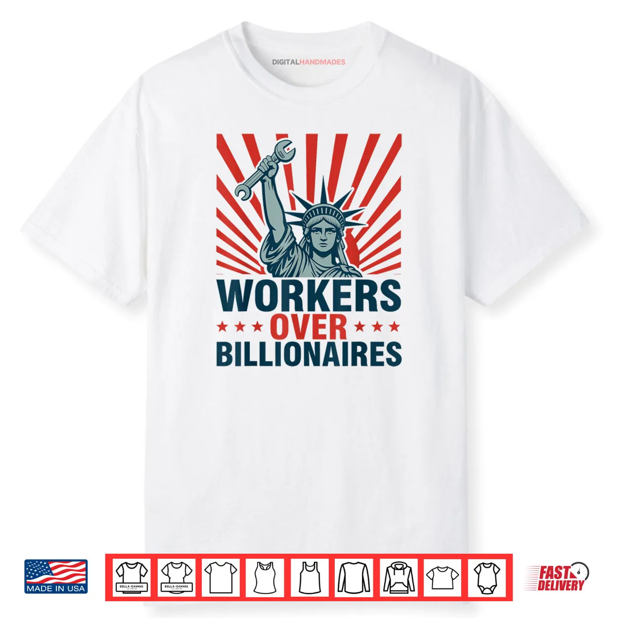 Workers Over Billionaires Protest Social Justice Rally Shirt