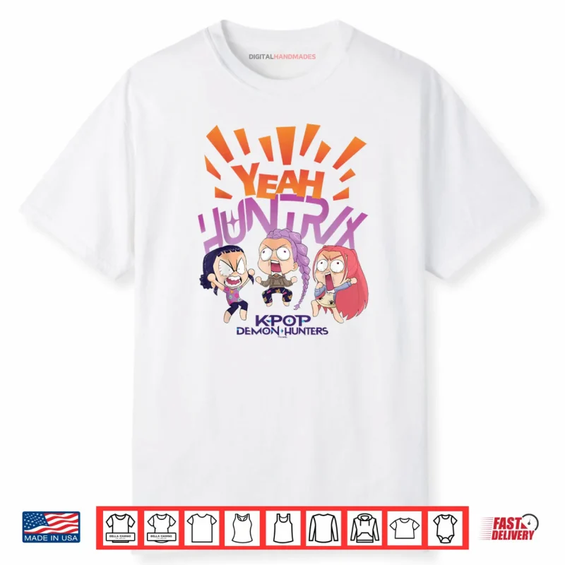 Yeah HUNTRIX KPop Demon Hunters Shirt