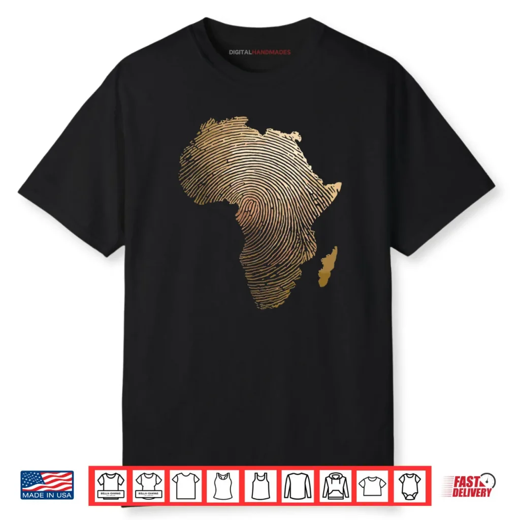 African Roots Art for Men Women Afrocentric African Map Shirt 1 African Roots Art for Men Women Afrocentric African Map Shirt
