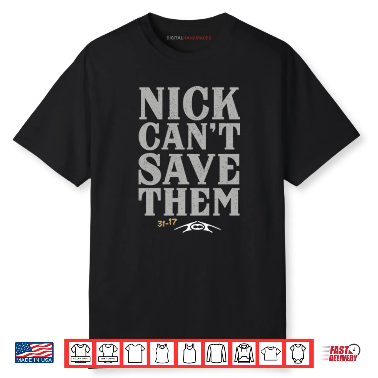 Alabama Nick Can’t Save Them Shirt