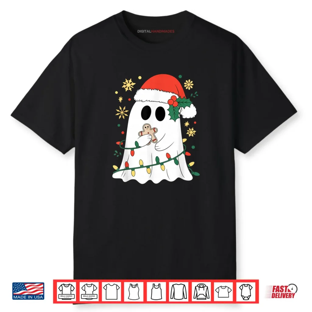 Ghost Christmas Santa Spooky Christmas Shirt 1 Ghost Christmas Santa Spooky Christmas Shirt