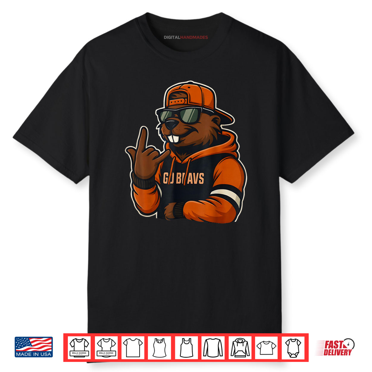 Go Beavs Retro Beavers Distressed Shirt