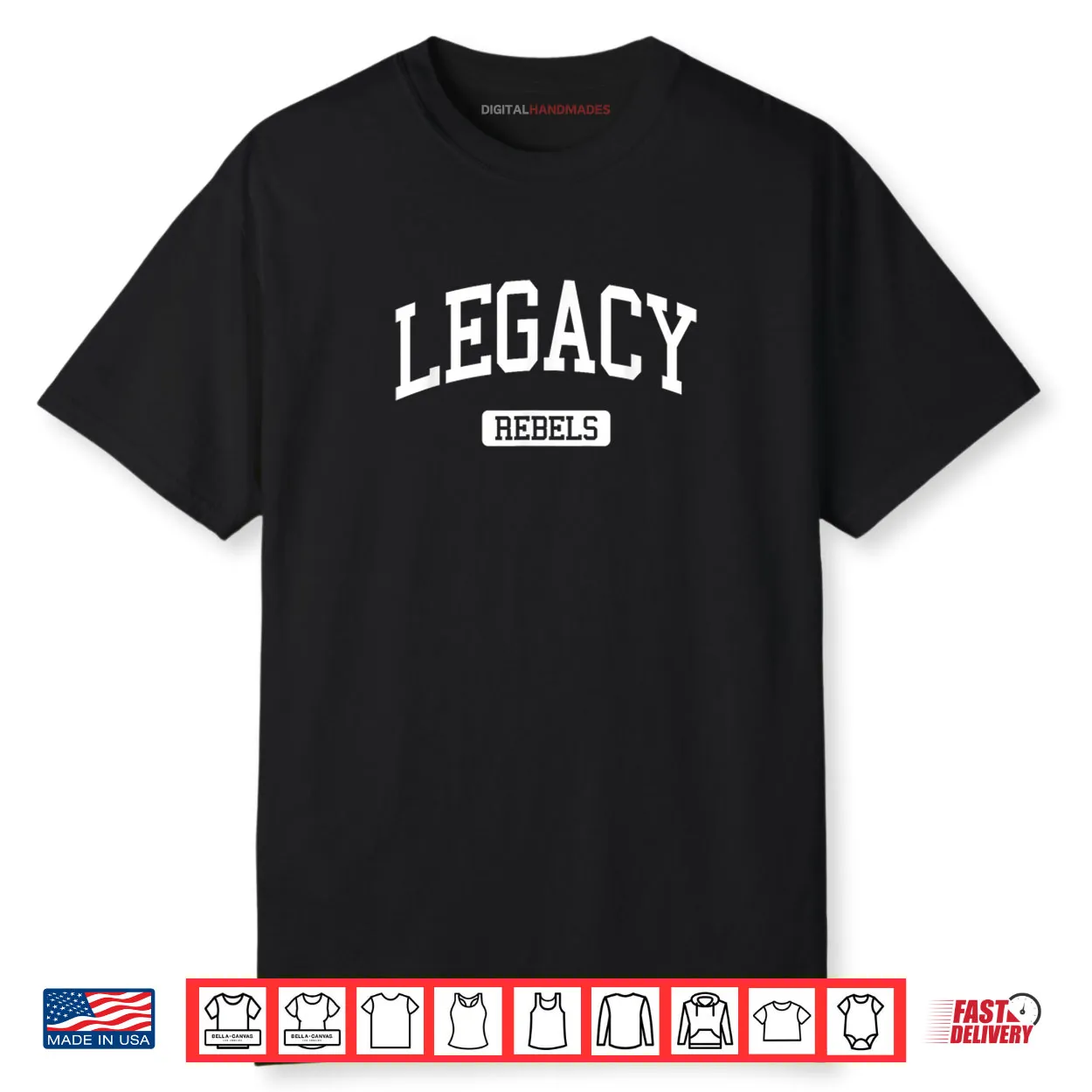 Legacy High School HS Midland TX Varsity Sports Shirt