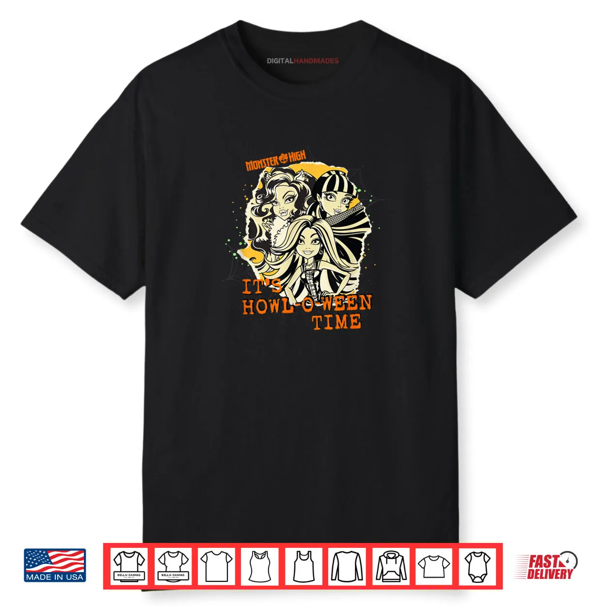 Monster High It’s Howl O Ween Time Shirt