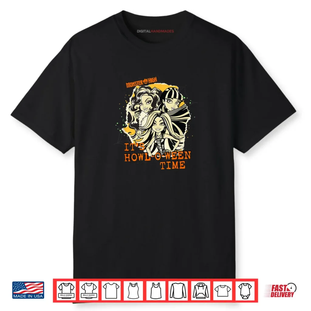 Monster High It’s Howl O Ween Time Shirt 1 Monster High It’s Howl O Ween Time Shirt