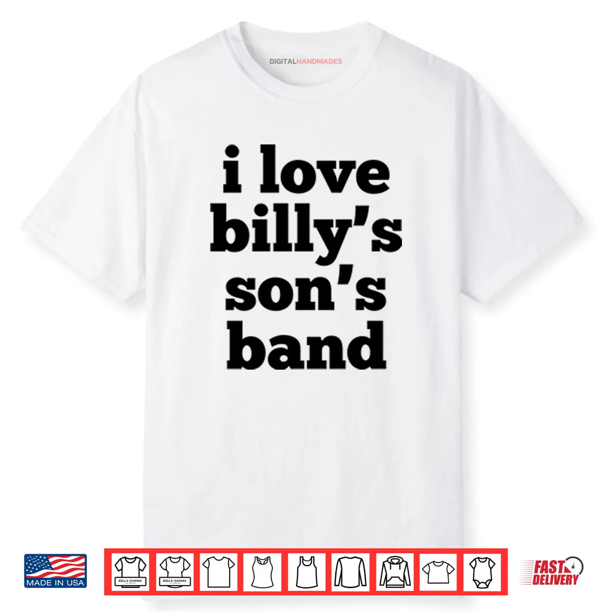 My Chemical Romance I Love Billy’s Son’s Band Shirt