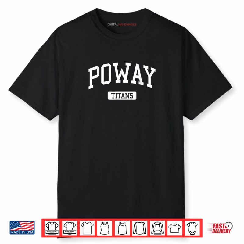 Poway High School HS Poway CA Varsity Sports Shirt