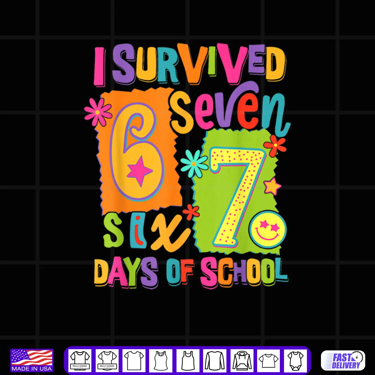 I Survived 67 Days of School Six Seven Teachers Students Shirt I Survived 67 Days of School Six Seven Teachers Students Shirt