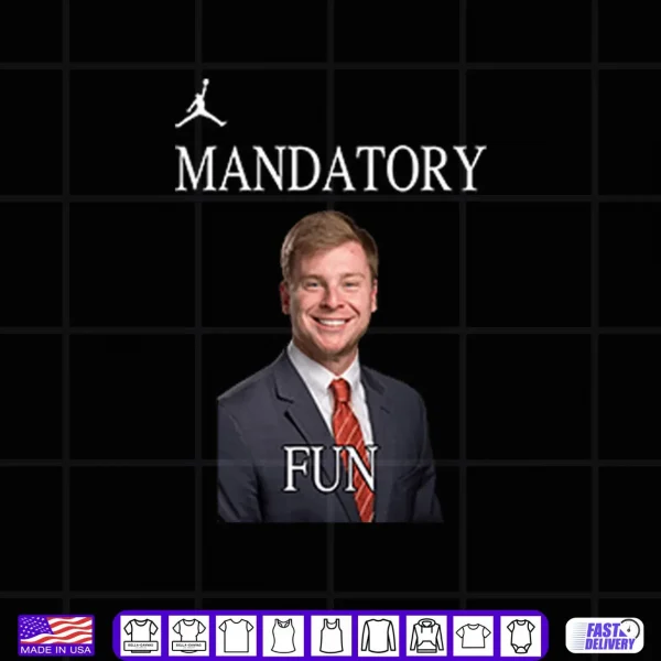 Jacob Maloney Mandatory Fun Shirt 4 Design Jacob Maloney Mandatory Fun Shirt