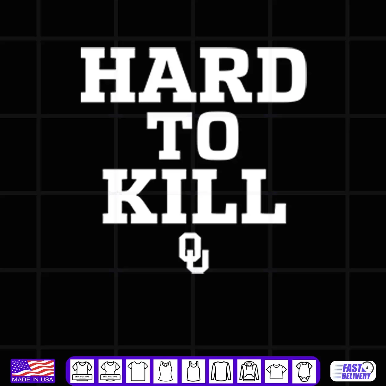 Oklahoma Sooners Hard To Kill Shirt Oklahoma Sooners Hard To Kill Shirt