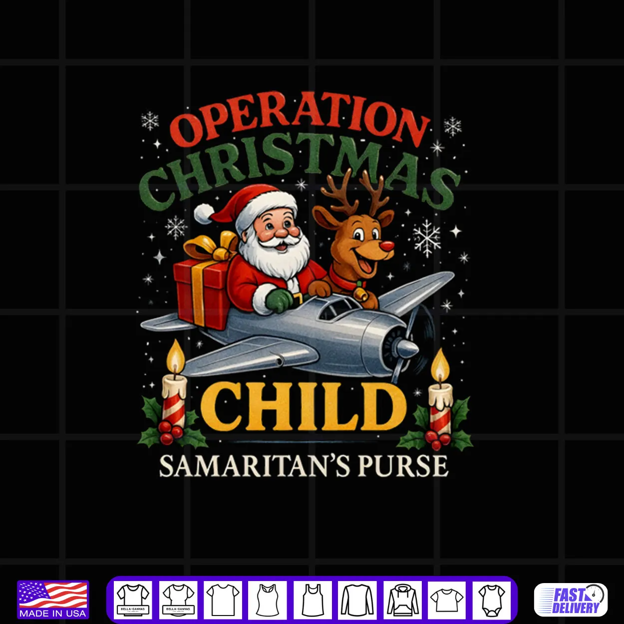 Operation Christmas Child Samaritan’s Purse Xmas Shirt Operation Christmas Child Samaritan’s Purse Xmas Shirt