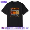 Family Thanksgiving Shirts 2025 Outfits Pajamas Matching Set Shirt