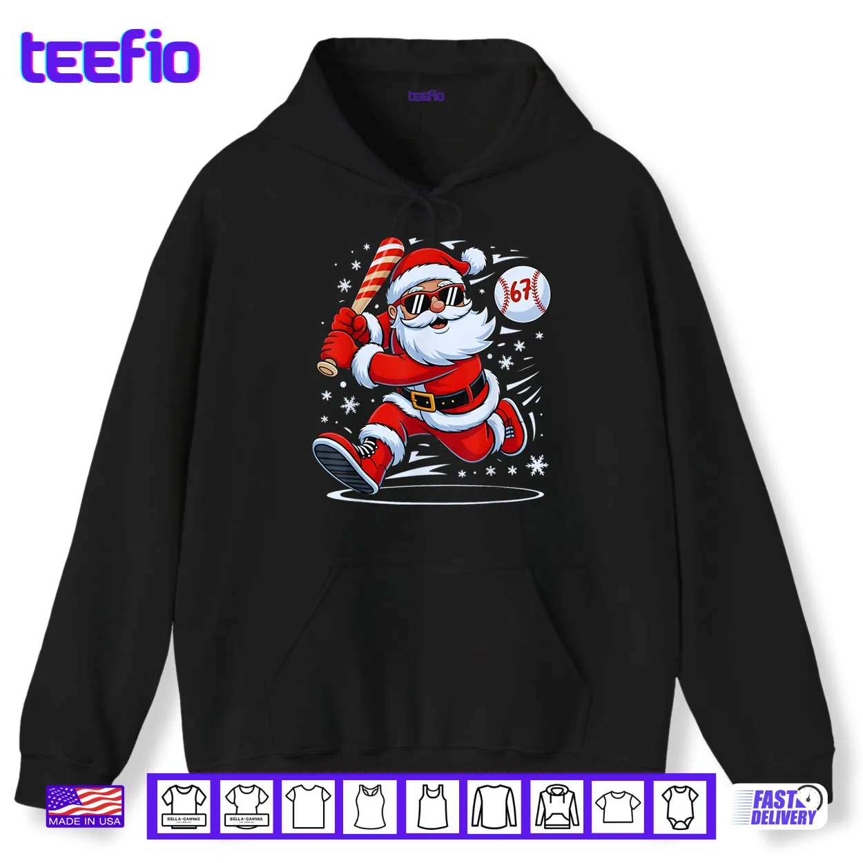 Baseball Santa 67 Christmas Xmas Pajamas Shirt Baseball Santa 67 Christmas Xmas Pajamas Shirt