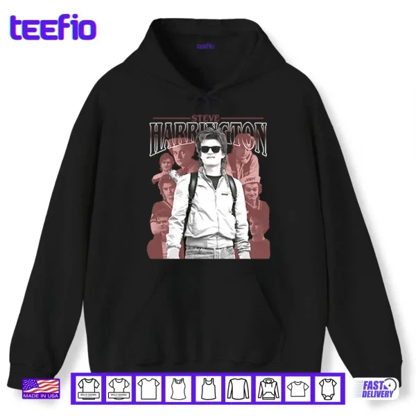 Steve Harrington Shirt 2 Hoodie Steve Harrington Shirt 1