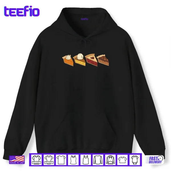 Hoodie Thanksgiving Cutie Pie Dinner Pumpkin Pie Shirt