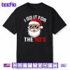 I Do It for The Hos Funny Inappropriate Christmas Santa Face Shirt