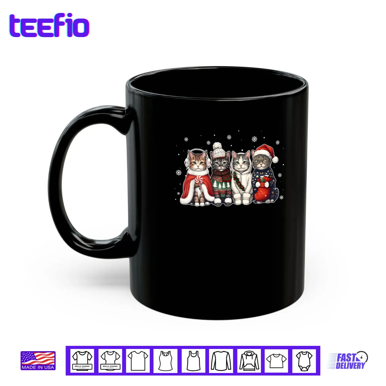 Cat Christmas Light Reindeer Santa Christmas Cat Lover Xmas Shirt Cat Christmas Light Reindeer Santa Christmas Cat Lover Xmas Shirt