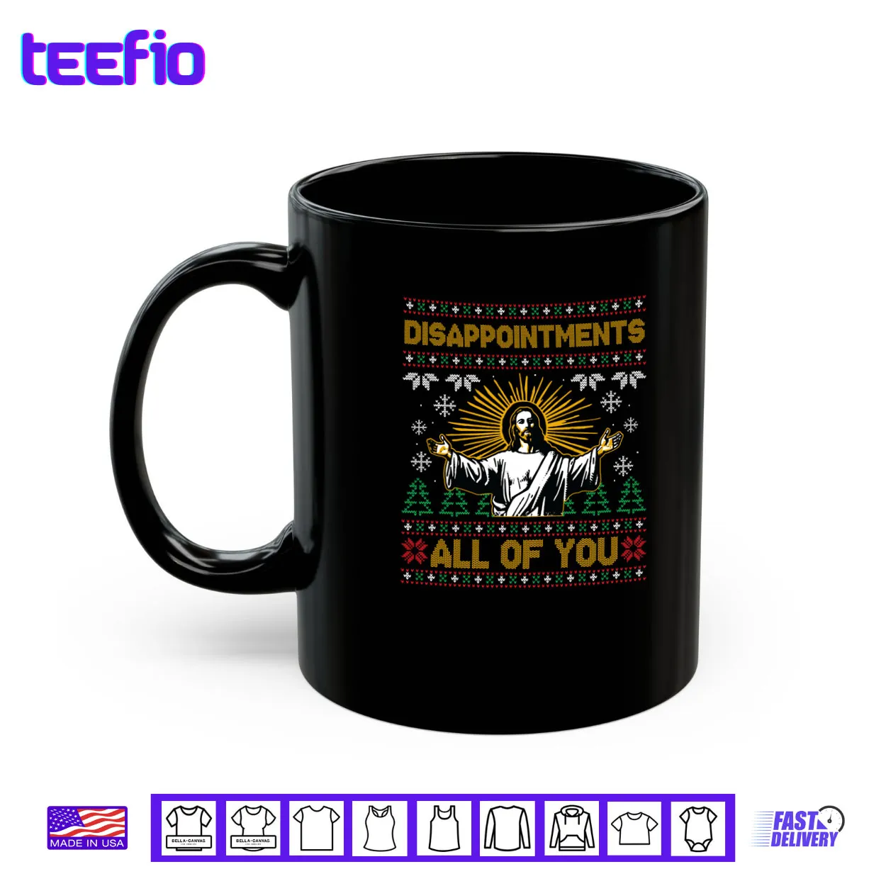 Disappointments All of You Jesus Christmas Shirt Disappointments All of You Jesus Christmas Shirt