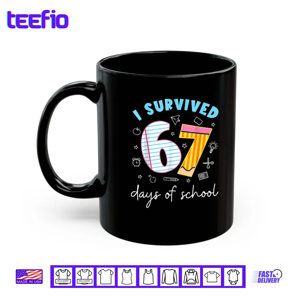 I Survived 67 Days of School Funny Meme Teacher Student Shirt I Survived 67 Days of School Funny Meme Teacher Student Shirt