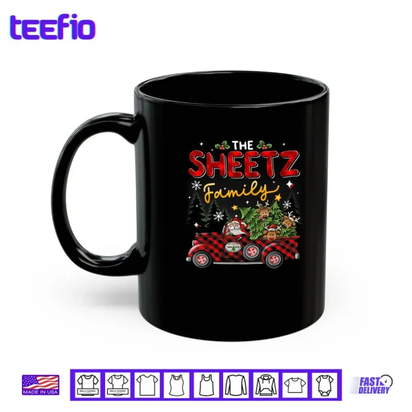 The Sheetz Family Christmas Matching Pajamas Group Shirt 3 Mug The Sheetz Family Christmas Matching Pajamas Group Shirt