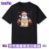 Naughty List Kids Who Say 67 Christmas Six Seven Santa Claus Shirt