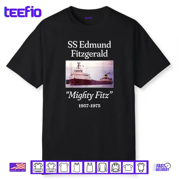 SS Edmund Fitzgerald Mighty Fitz Shirt