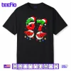 Six Seven 67 Meme 6 7 Christmas Santa Hand Shirt