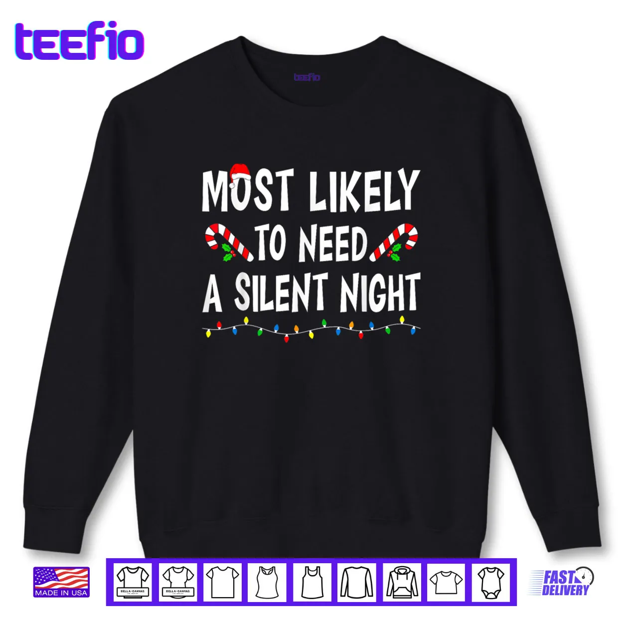 Most Likely to Need A Silent Night Christmas Family Matching Shirt Most Likely to Need A Silent Night Christmas Family Matching Shirt