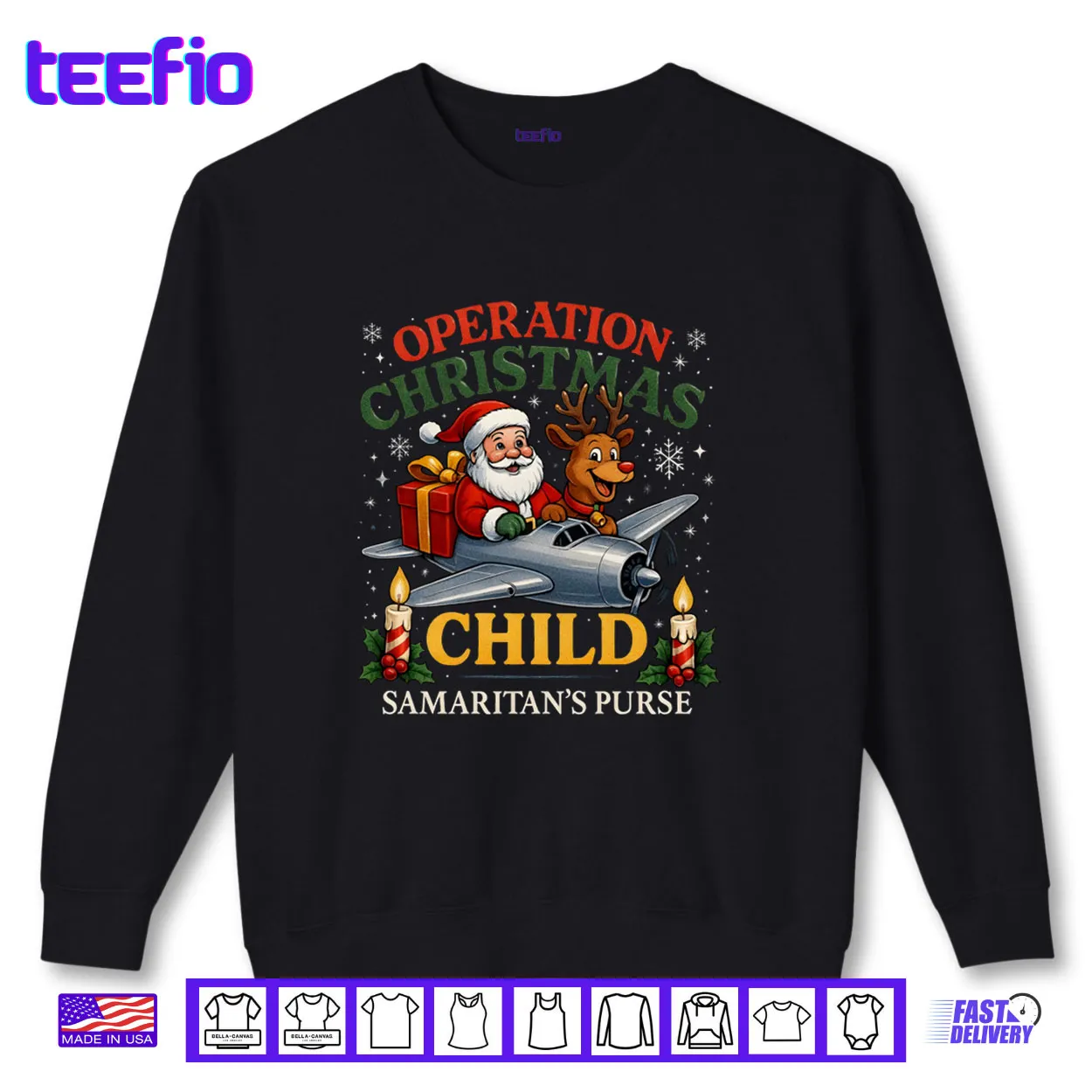 Operation Christmas Child Samaritan’s Purse Xmas Shirt Operation Christmas Child Samaritan’s Purse Xmas Shirt