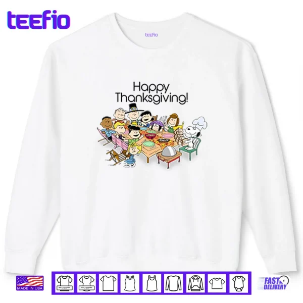 Sweatshirt Snoopy Happy Thanksgiving Shirt