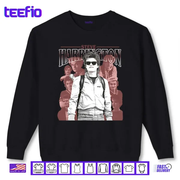 Steve Harrington Shirt 1 Sweatshirt Steve Harrington Shirt 1