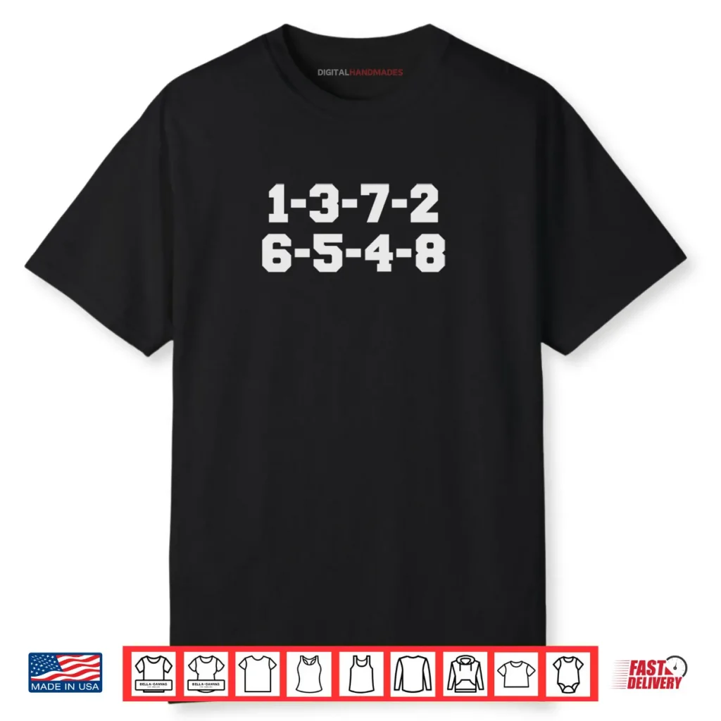 1 3 7 2 6 5 4 8 Shirt