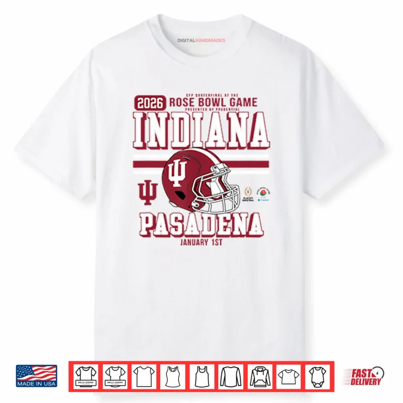 2026 Rose Bowl Game Indiana Pasadena Shirt