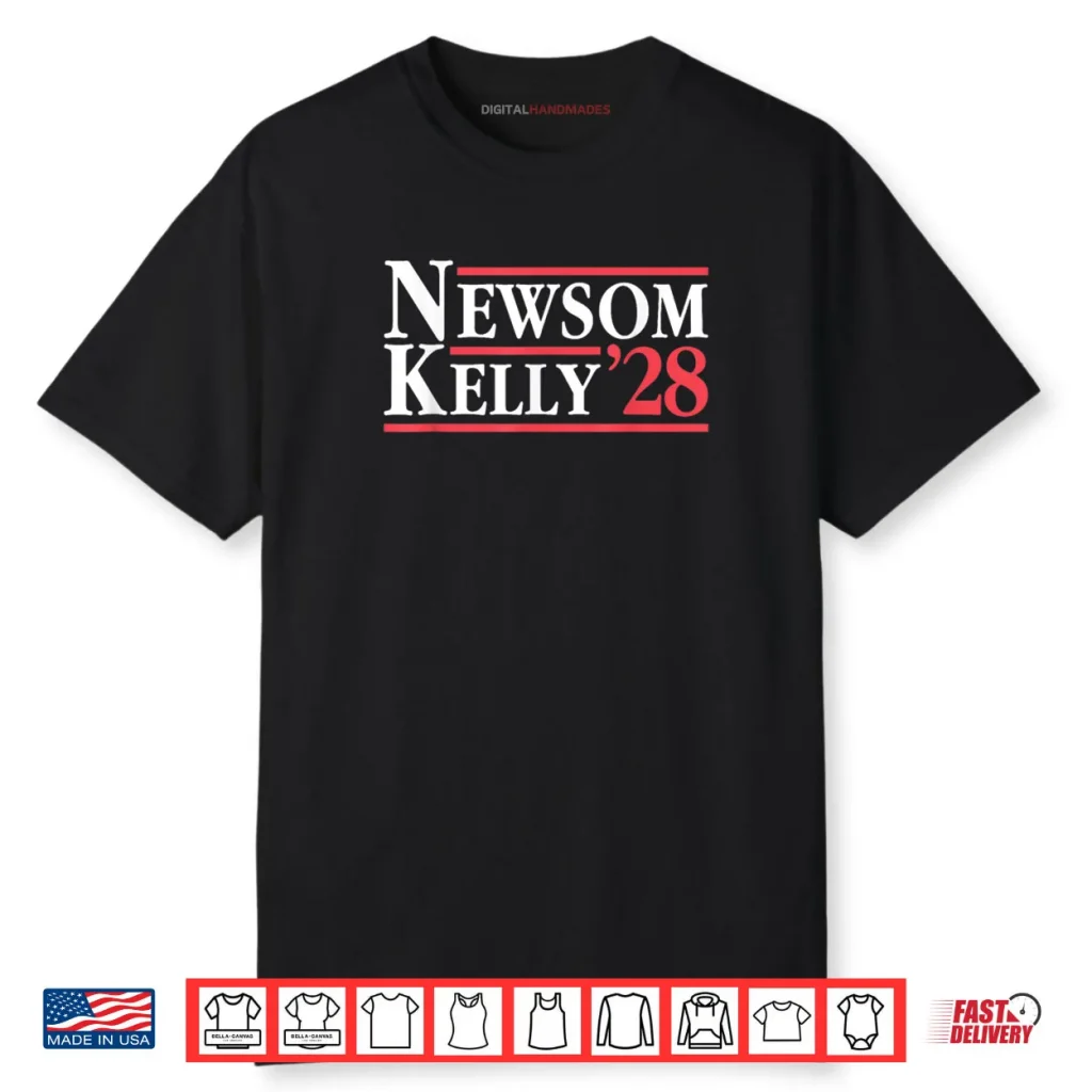 2028 Gavin Newsom Mark Kelly 48th President 2026 2027 2029 Shirt