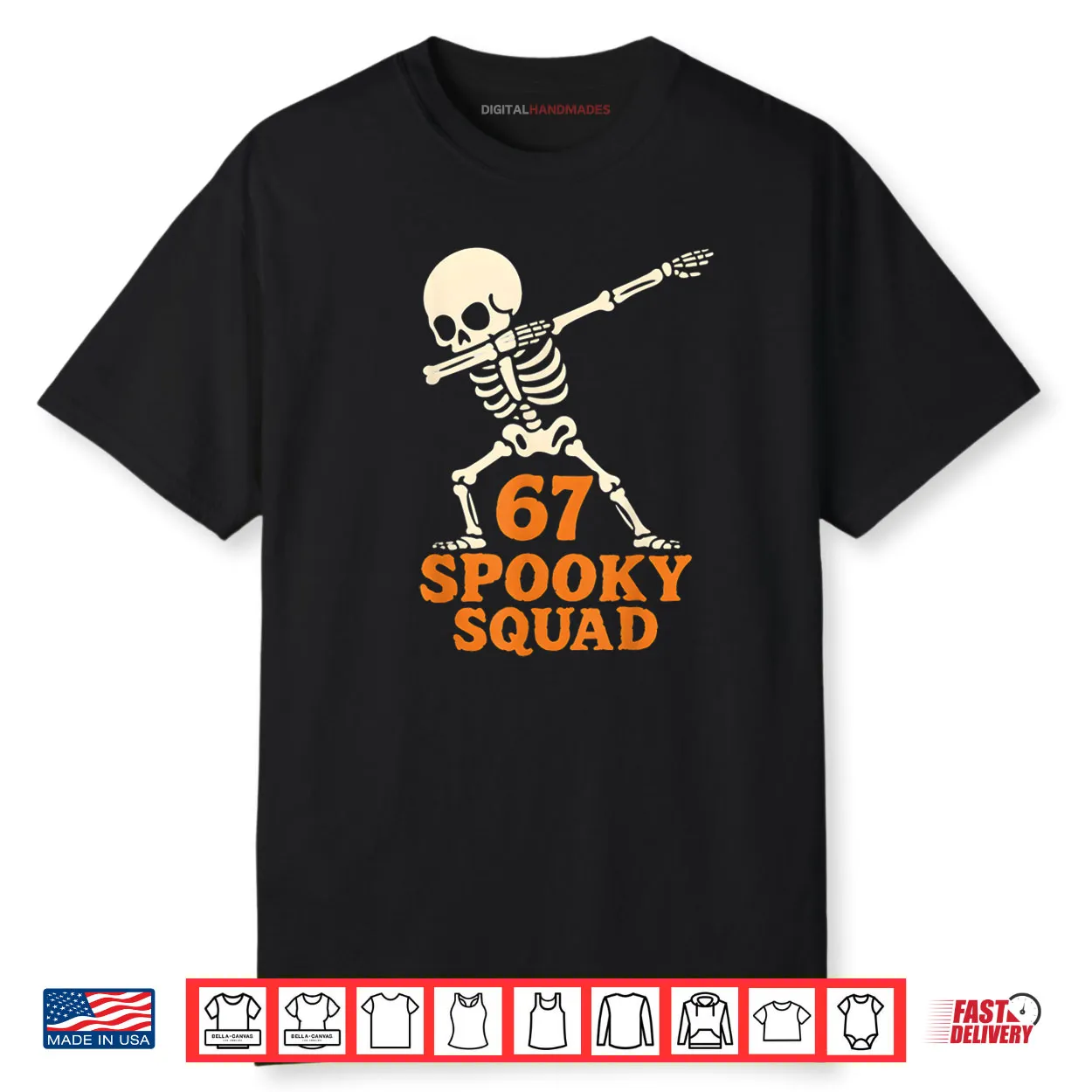 67 Halloween Meme 6 7 Numbers Six Seven Shirt