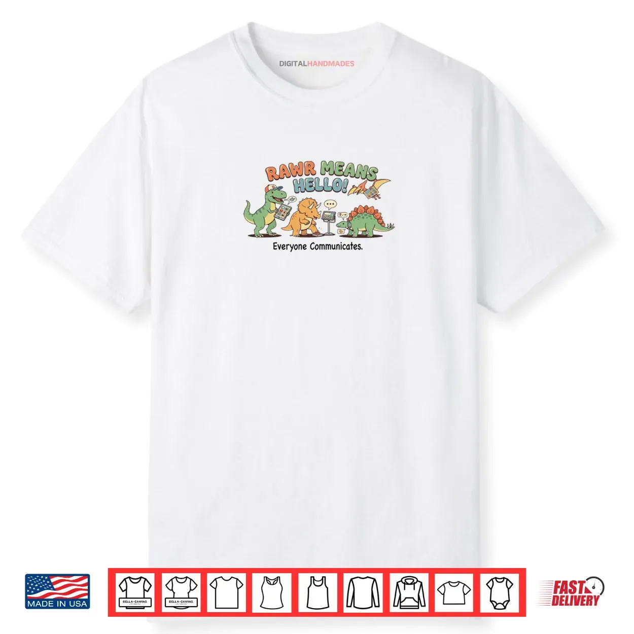 AAC Everyone Communicates Shirt