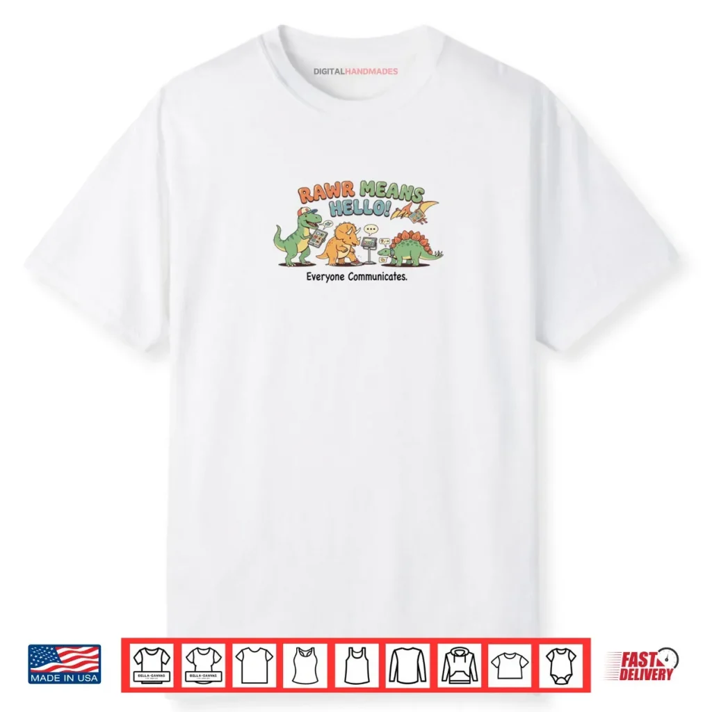 AAC Everyone Communicates Shirt