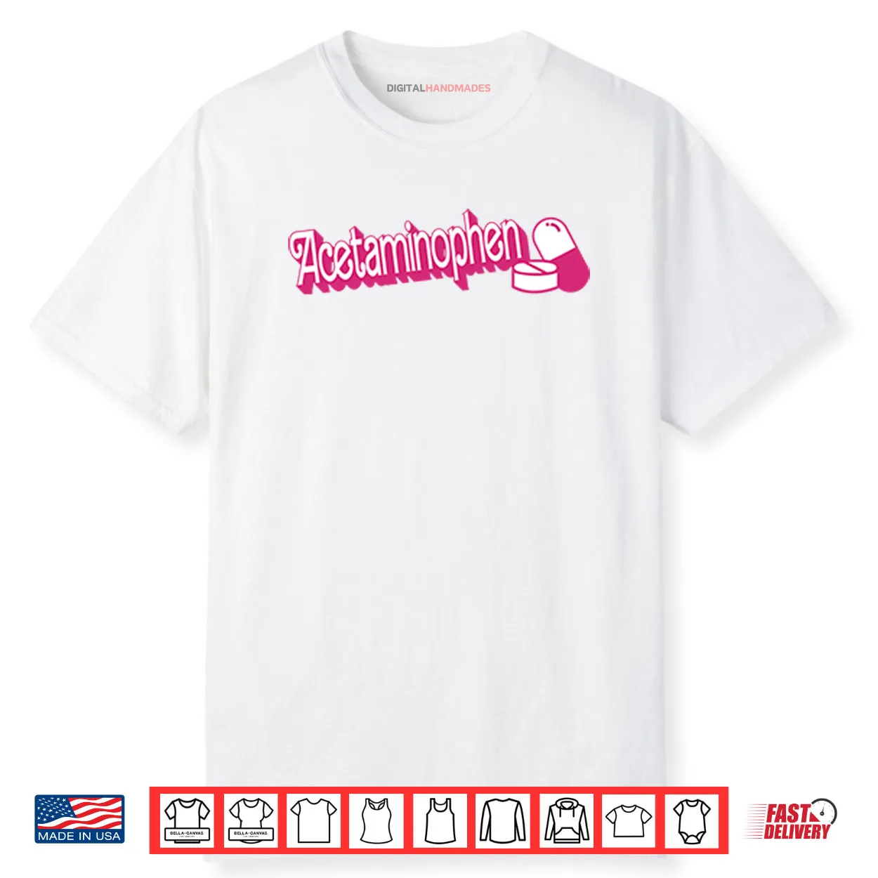 Acetaminophen Tylenol Shirt
