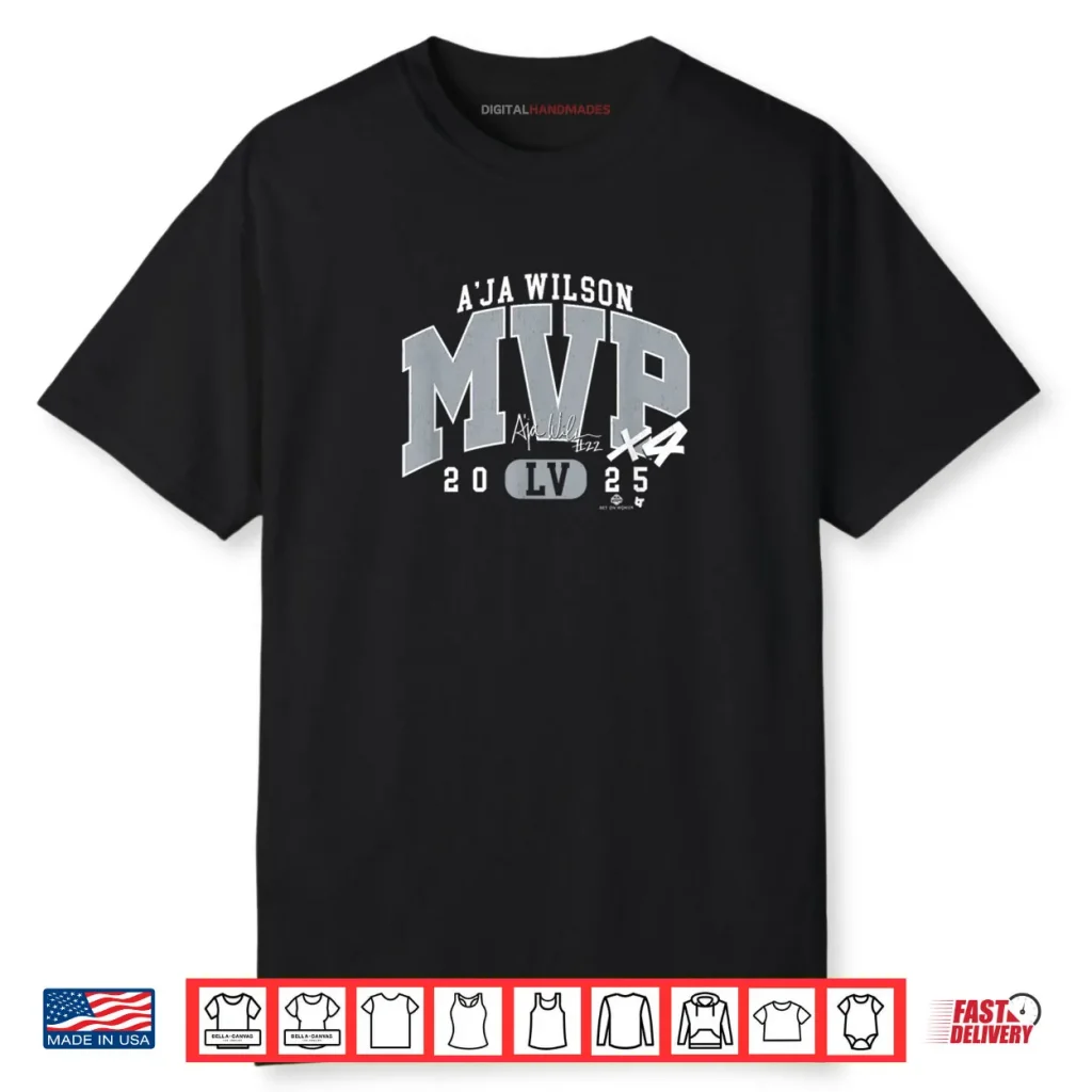 Aja Wilson 2025 MVP Las Vegas Basketball Shirt 1 Aja Wilson 2025 MVP Las Vegas Basketball Shirt